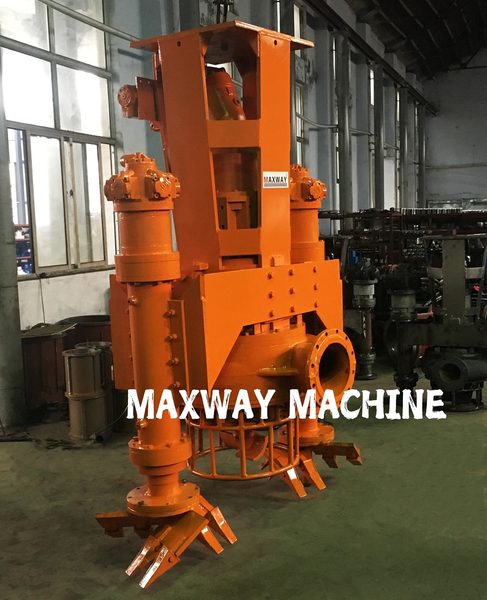 10 Inch Hydraulic Submersible Dredge Pump with 2 Cutters - MAXWAY ...